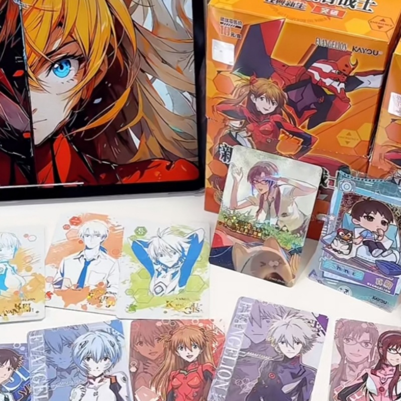 Evangelion Anime Merchandise - Оригинальные новые коллекционные карточки KAYOU серии