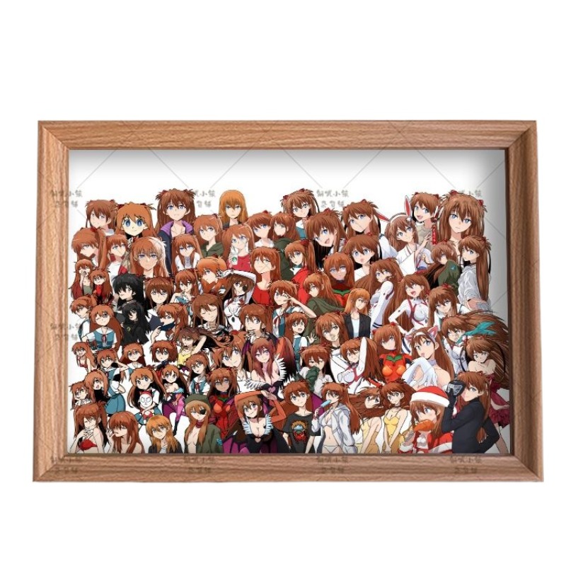Evangelion Anime Merchandise - Акриловая подставка-постер EVA Аска Лэнгли Сорю:
