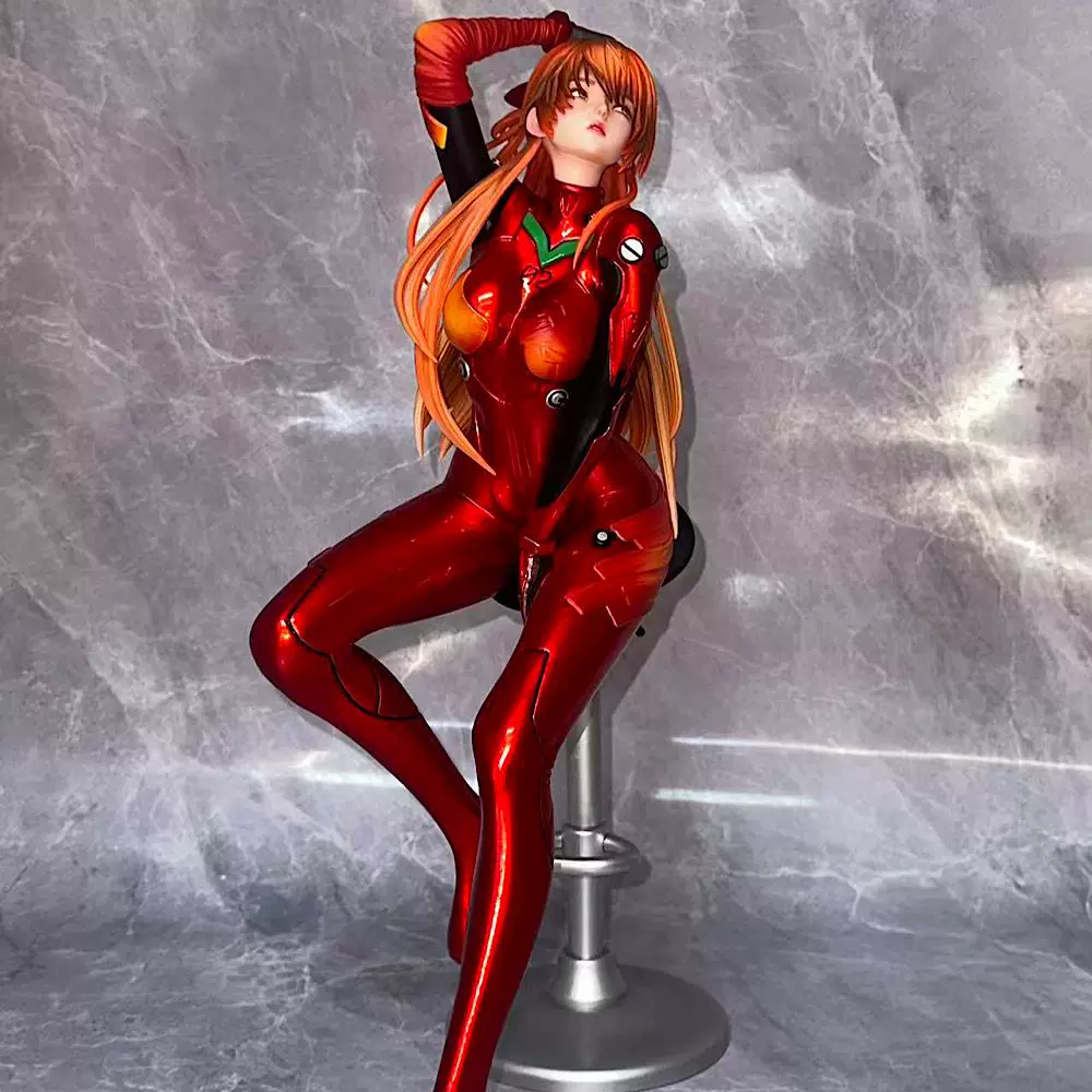 Фигурка Аски в боевом костюме  – обзор и цена Evangelion Anime Merchandise
