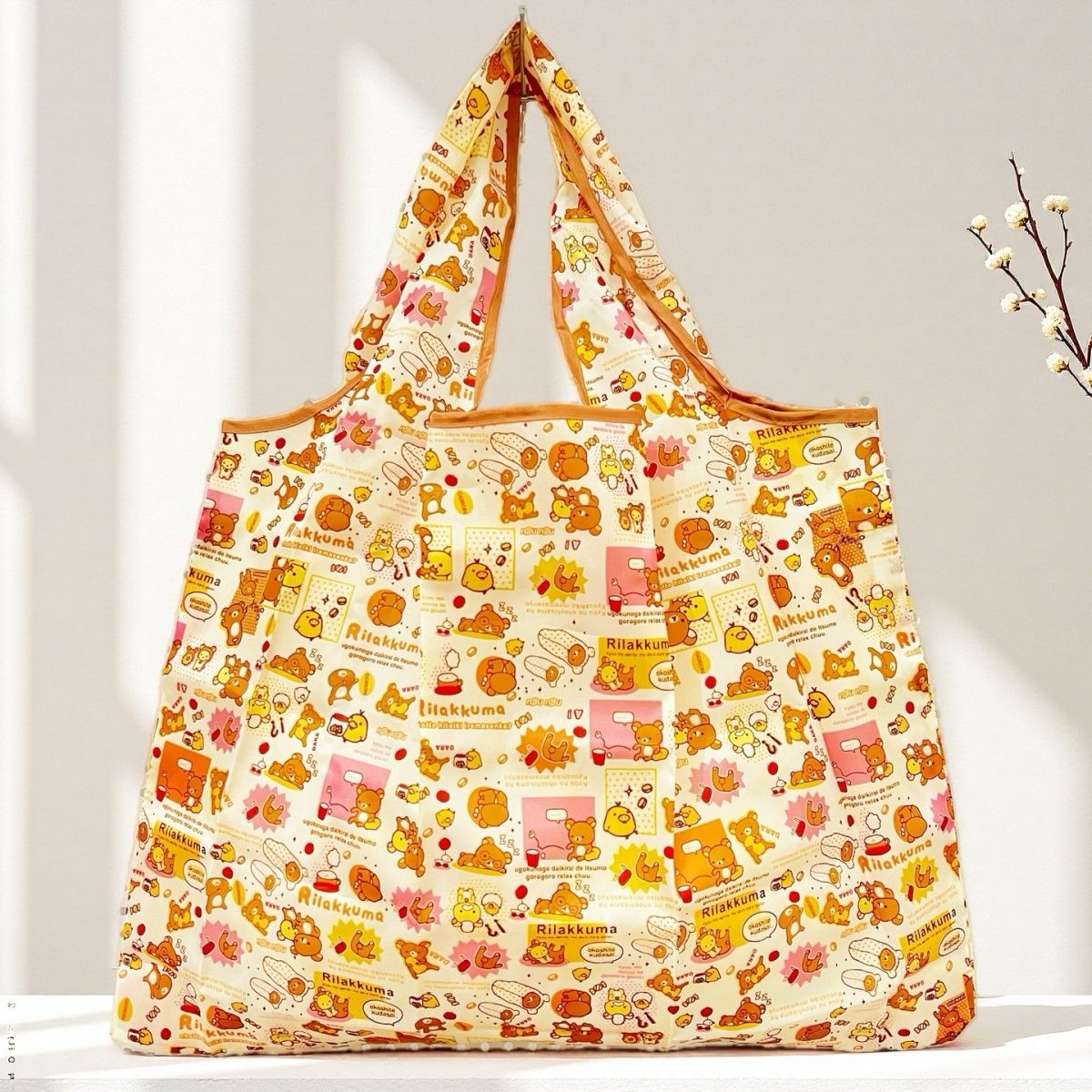 Сумка для покупок Rilakkuma с  – обзор и цена Anime Tote Bag