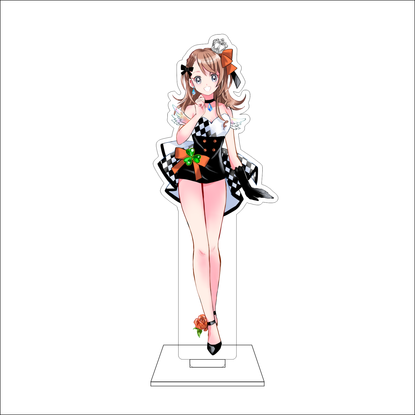 16 см Аниме-фигурка ‌ Акрилова – обзор и цена Anime Merchandise Collection